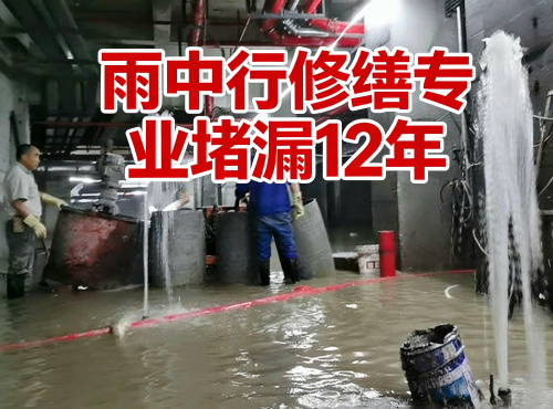 神农架地下室防水堵漏案例
